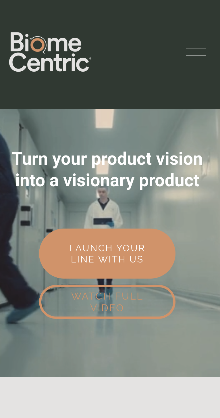 BiomeCentric | Microbiome Innovation Partner